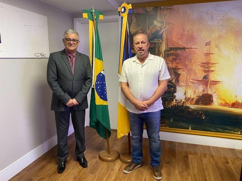 Hercy Filho se reúne com representante da Confederação Brasileira de Pesca Esportiva em Brasília