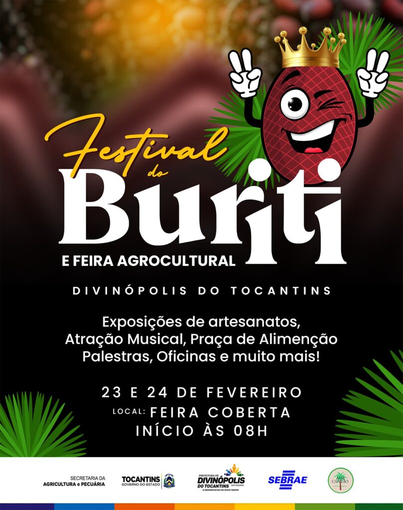 I Festival do Buriti e Feira das Mulheres Agroextrativistas em Divinópolis