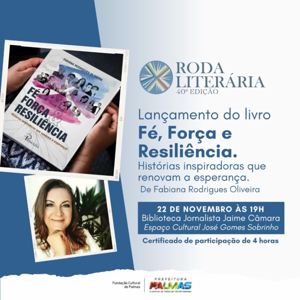 ‘Fé, Força e Resiliência’ será lançado hoje, 22